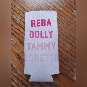 Reba Dolly Tammy and Loretta drink cover